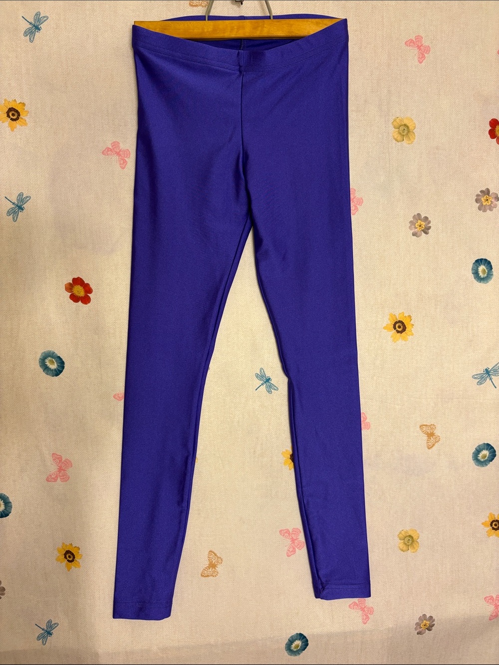American Apparel Plum Purple Disco Leggings